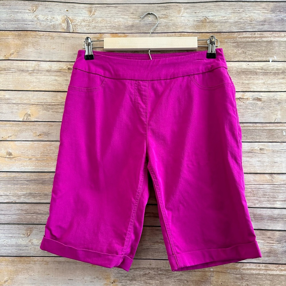 Soft Surroundings Pull On Bermuda Shorts Size Petite XS